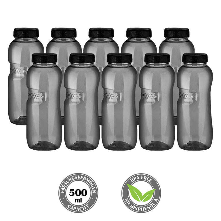 Kavodrink Classic drinking bottle 0.5 liter black