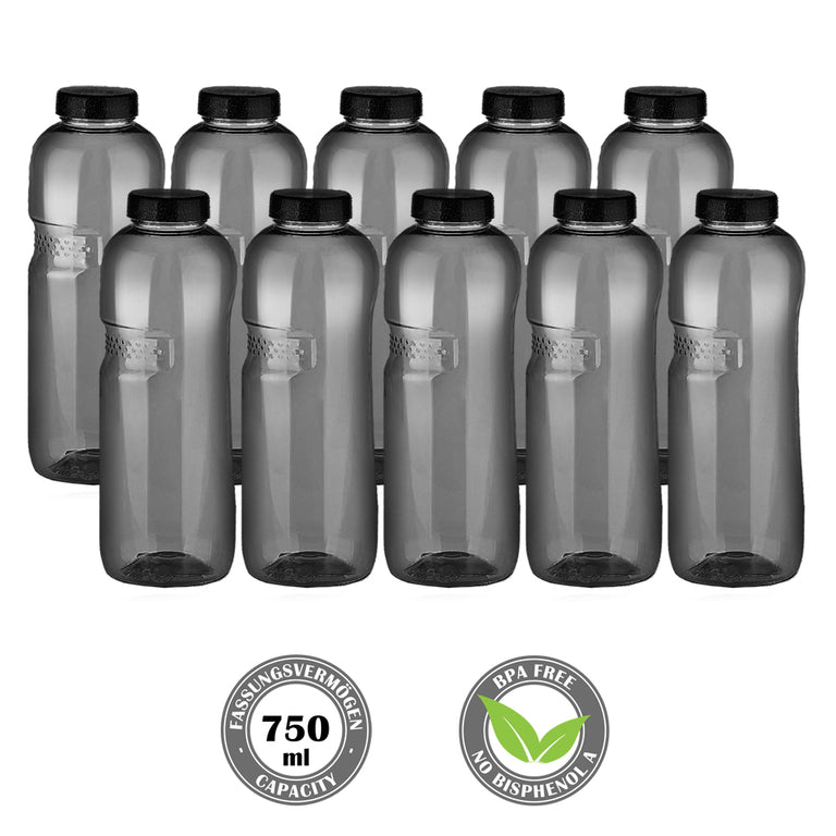 Kavodrink Classic drinking bottle 0.75 liter black