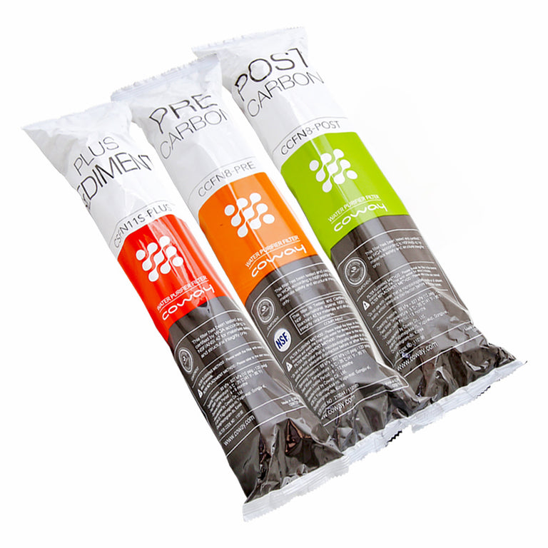 Coway filter set for P-300, P-03C, P-03D, CHP-01, CP-01CR, P-5200