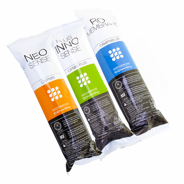 Coway filter set with membrane for CHP-06DL, CHP-250L, P-07CL, P-220, P-08L