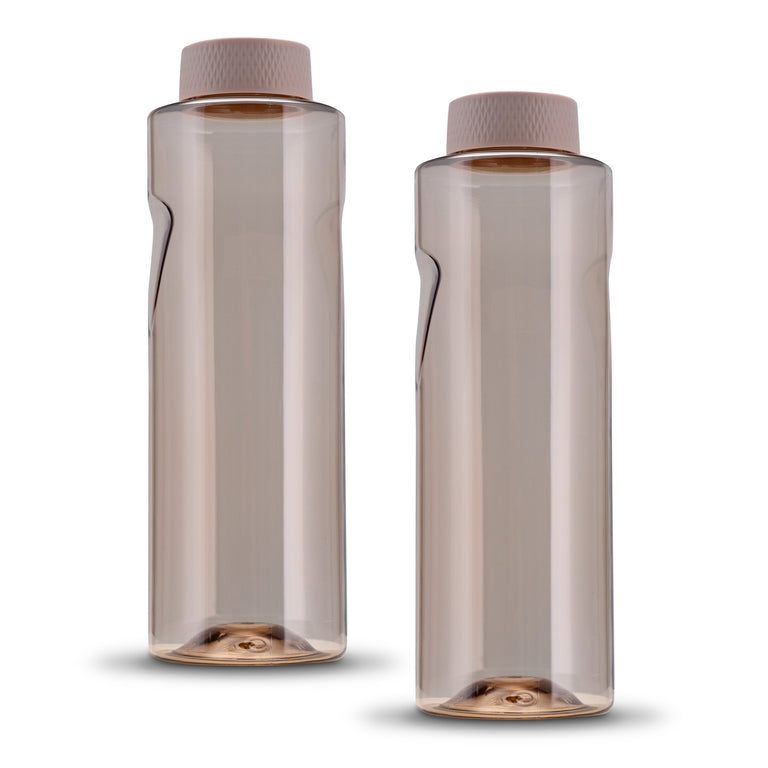 Kavodrink Premium Brown with pink lid drinking bottle 800 ml