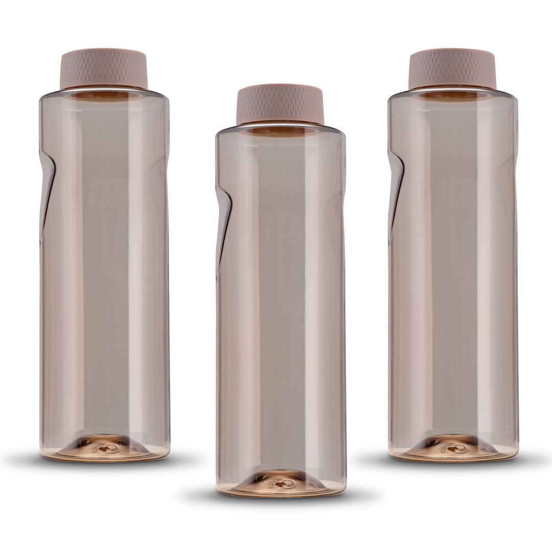 Kavodrink Premium Brown with pink lid drinking bottle 800 ml
