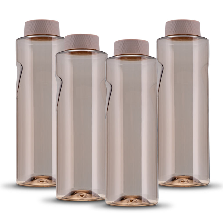 Kavodrink Premium Brown with pink lid drinking bottle 800 ml