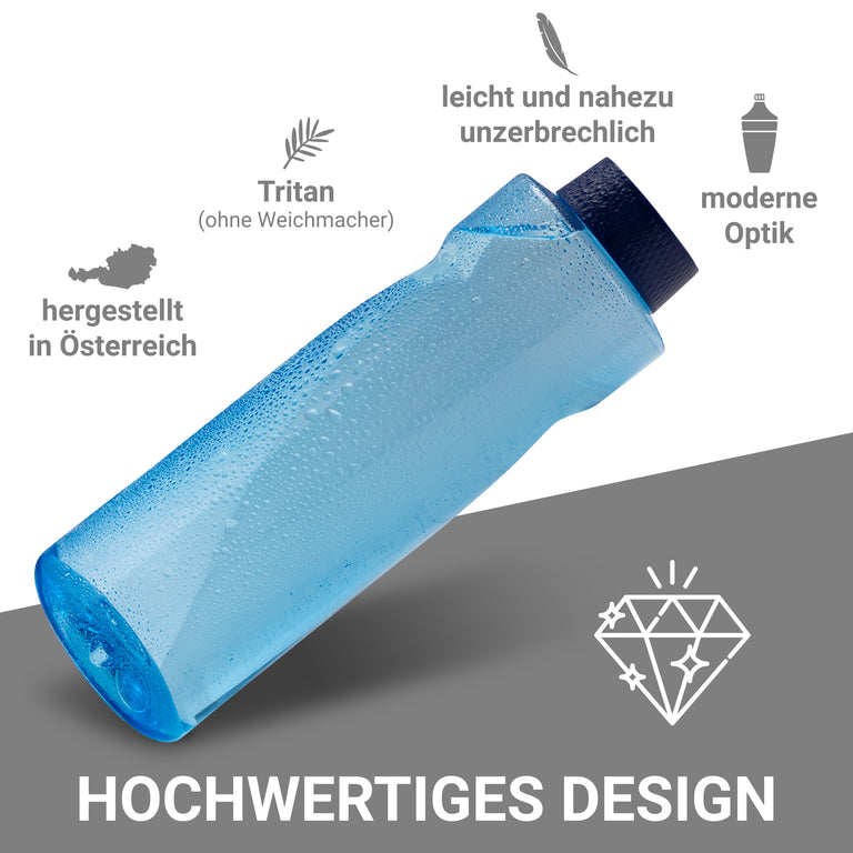 Kavodrink Premium Blue drinking bottle 800 ml