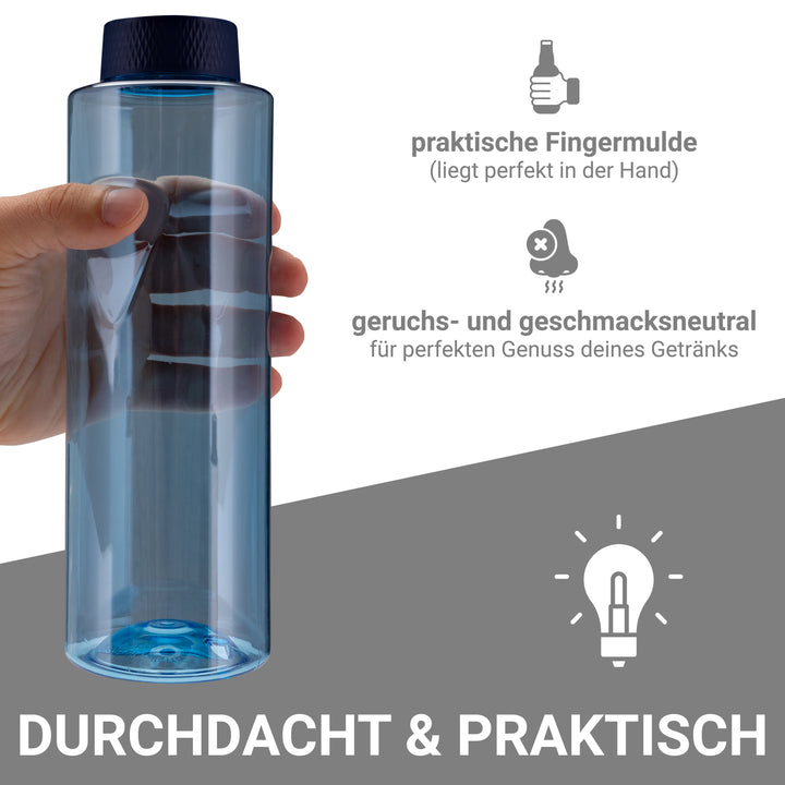 Kavodrink Premium Blue drinking bottle 800 ml