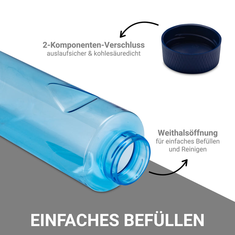 Kavodrink Premium Blue drinking bottle 800 ml