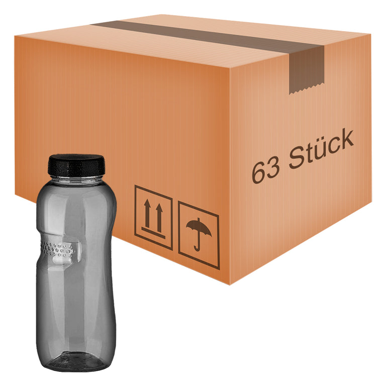 Kavodrink Classic drinking bottle 0.5 liter black