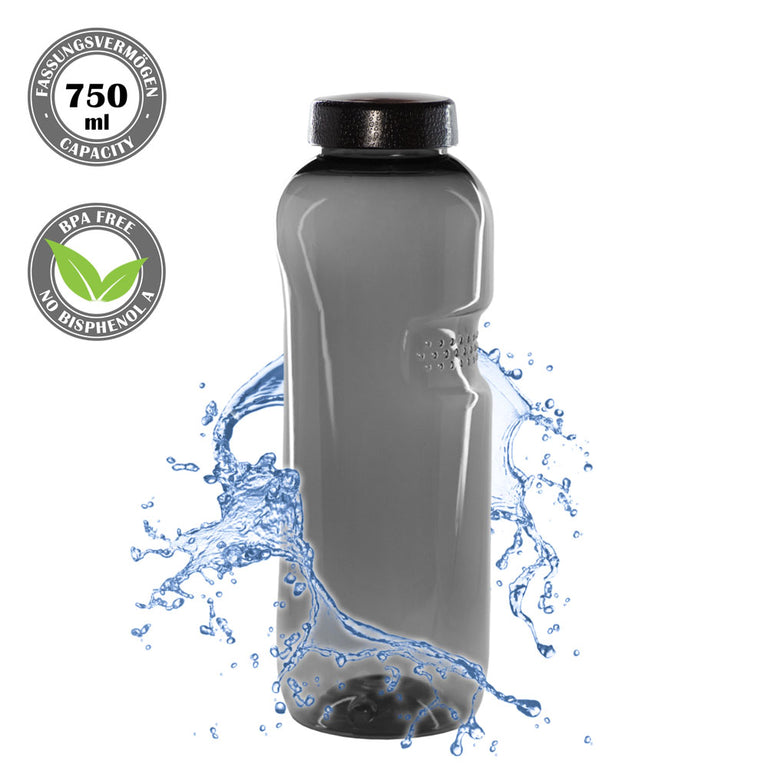 Kavodrink Classic drinking bottle 0.75 liter black