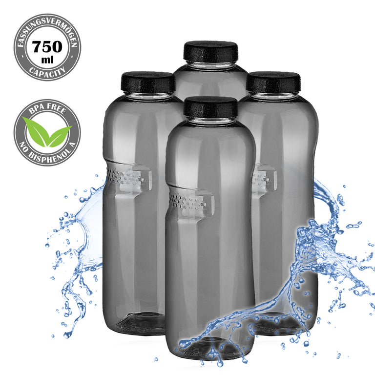 Kavodrink Classic drinking bottle 0.75 liter black