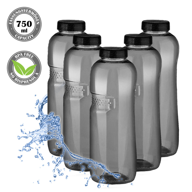 Kavodrink Classic drinking bottle 0.75 liter black