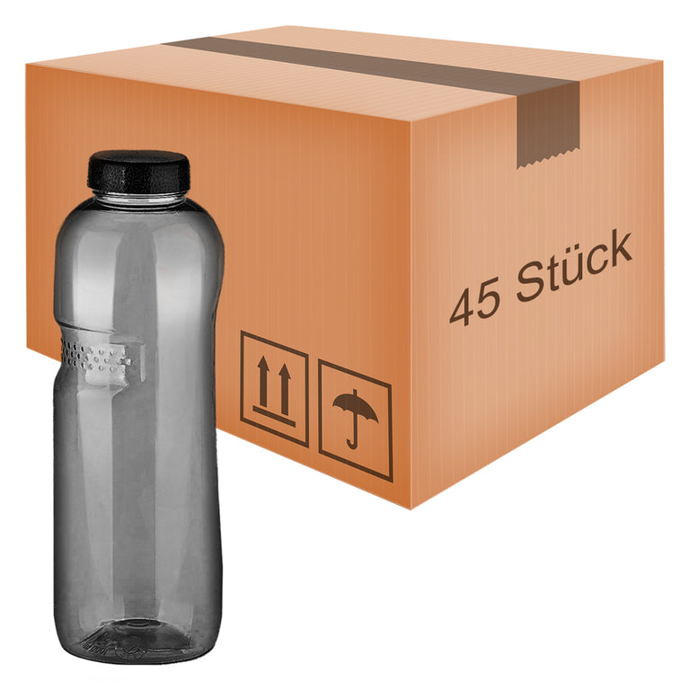 Kavodrink Classic drinking bottle 1 liter black