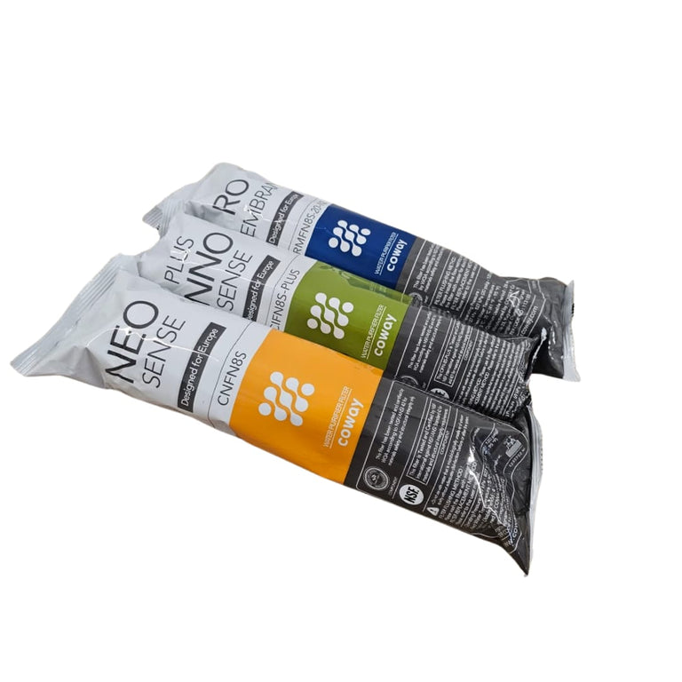 Coway filter set with membrane for CHP-06DL, CHP-250L, P-07CL, P-220, P-08L